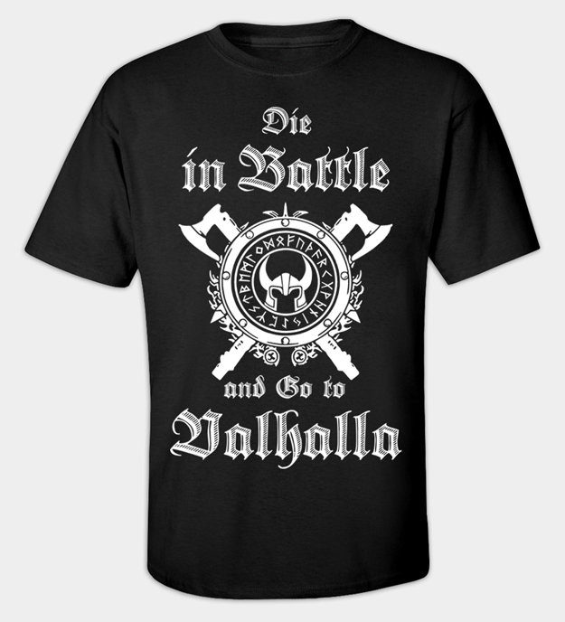 Go to Valhalla t-shirt