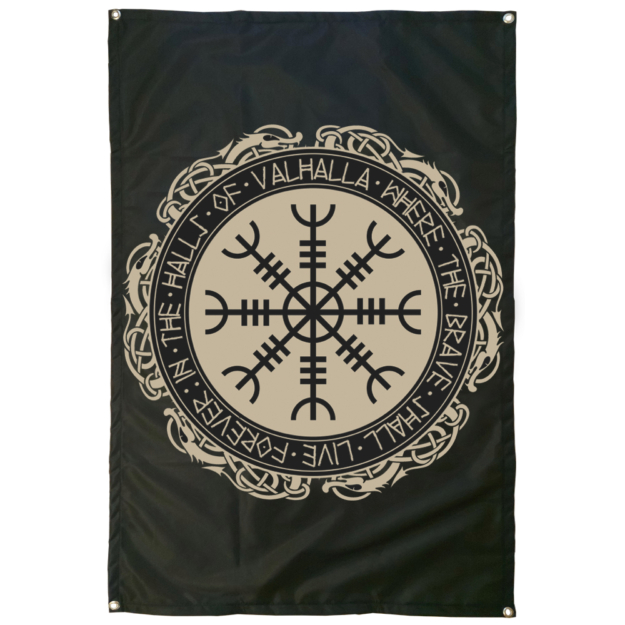 Ægishjálmur flagge