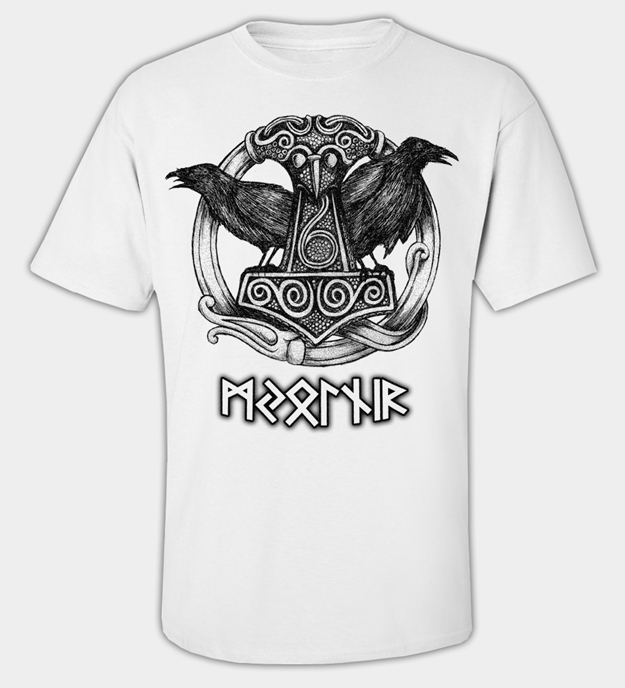 Huginn og Muninn t-shirt