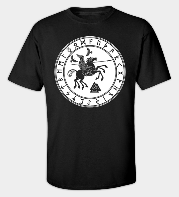 Odin rider Sleipner t-shirt