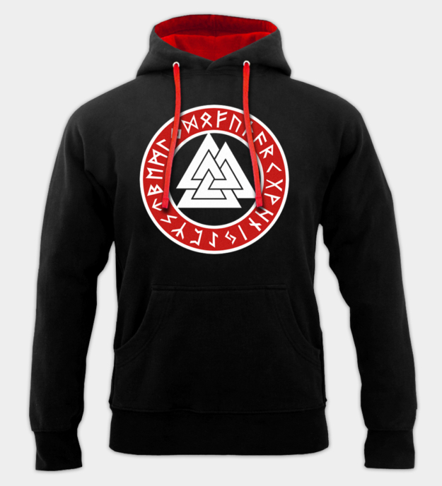 Valknut hættetrøje