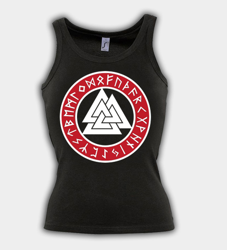 Valknut dametop