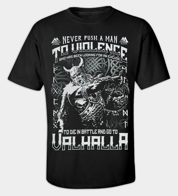 Vikingkriger t-shirt