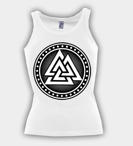 Valknut dametop