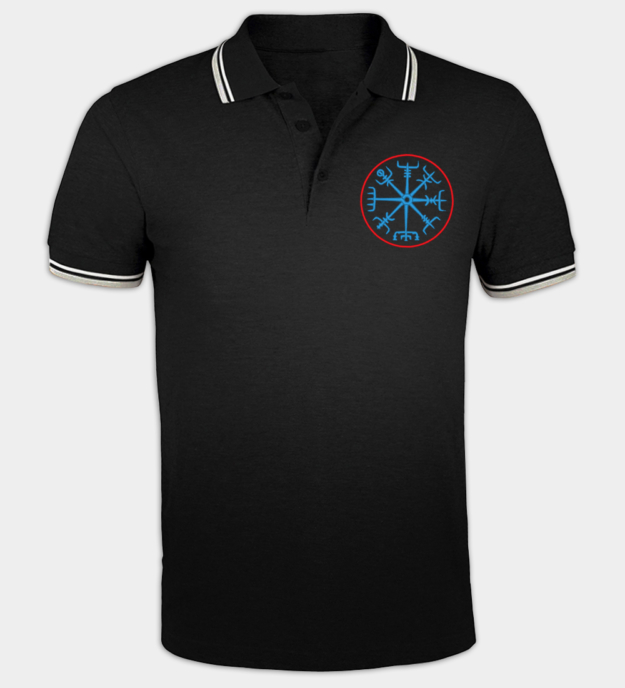 Vegvisir broderet poloshirt