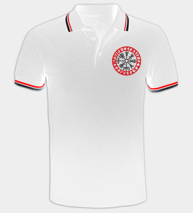 Vegvisir broderet poloshirt
