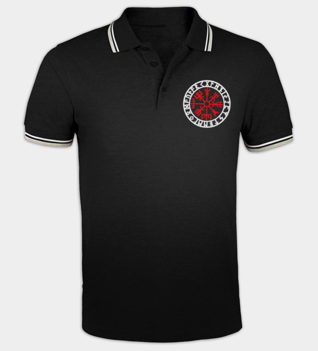 Vegvisir broderet poloshirt