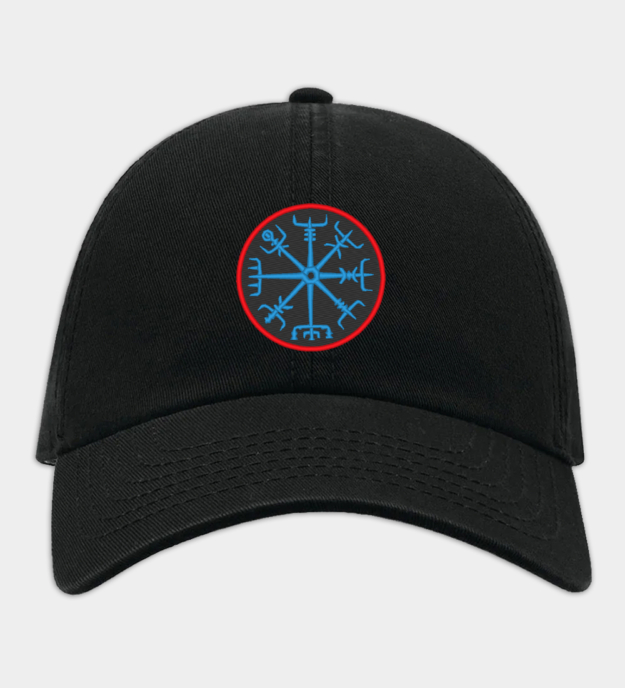 Vegvisir broderet kasket